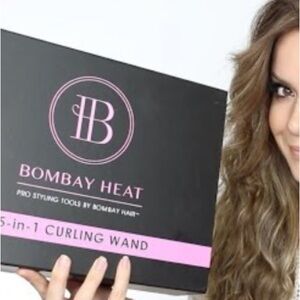 Bombay Hair Curling Wand Set 5 in 1, Professional Curling Iron